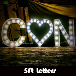 5 Ft Letters
