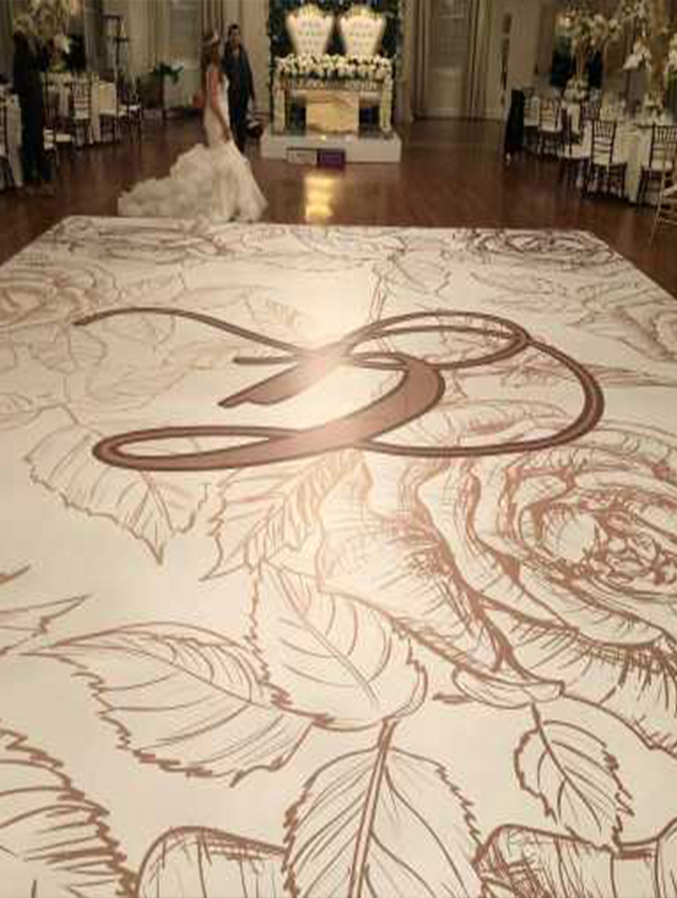 Dance Floor Vinyl Wrap Long Island