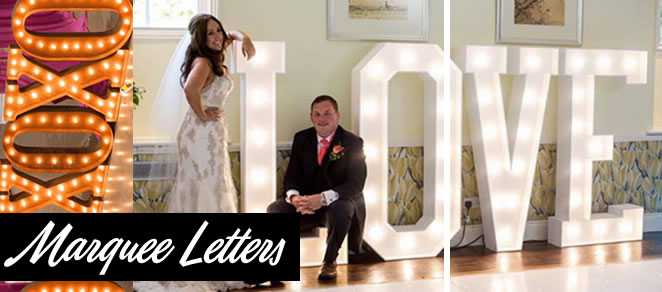 marquee letter rentals