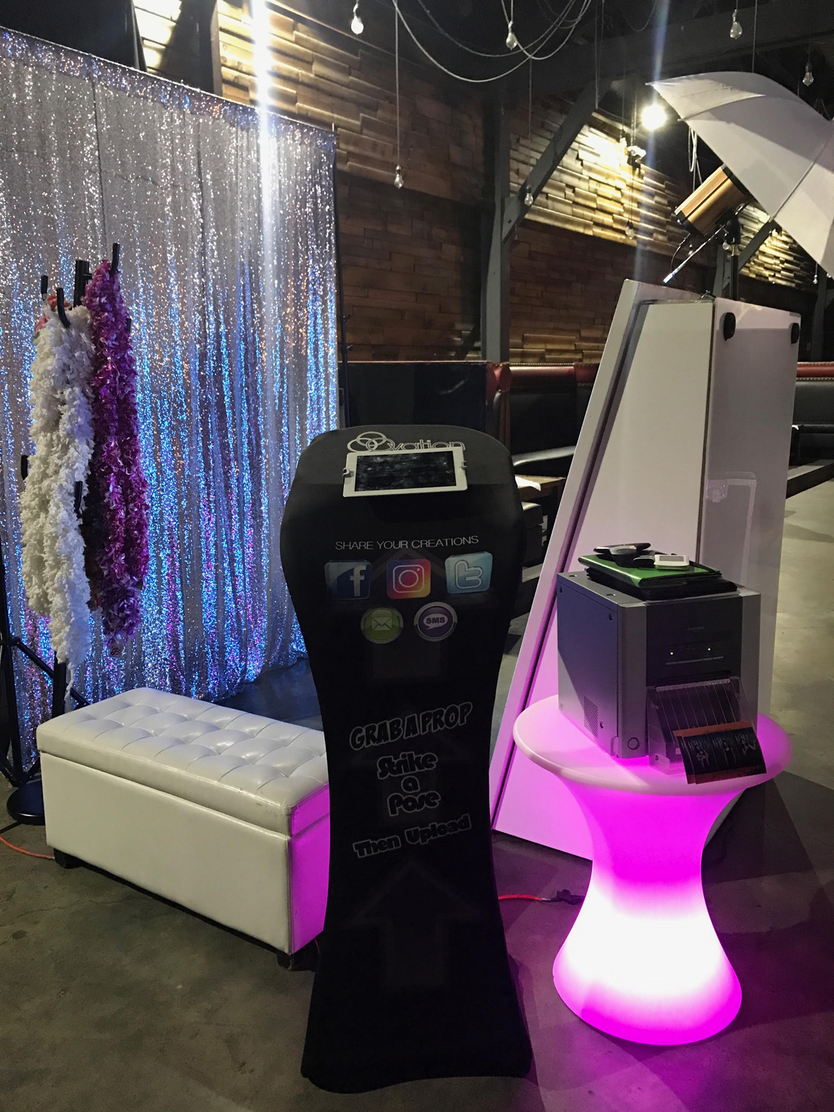 NEW! MAGIC MIRROR Photo Booth rental for event custom Logo